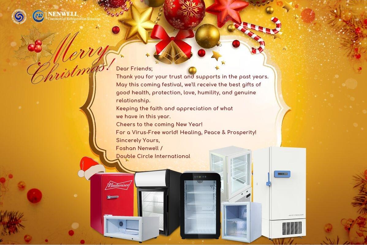 Feliz Natal e Feliz Ano Novo da Nenwell Refrigeration