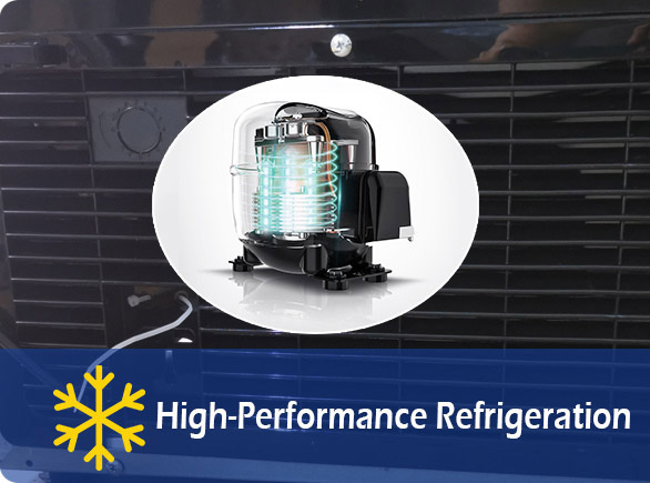 Vysoce výkonné chlazení |NW-LG208B jednodveřový chladič lahví