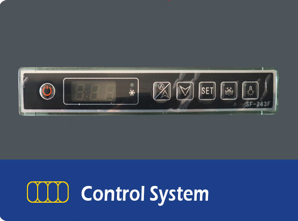 Control System |NW-RG20A cibum ostentationem fridge for sale