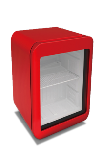 NW-XLS76-Mini refrigerador de bebidas com display retrô de bancada (resfriador)