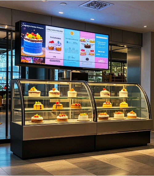 What are the advantages of a smart cake cabinet?