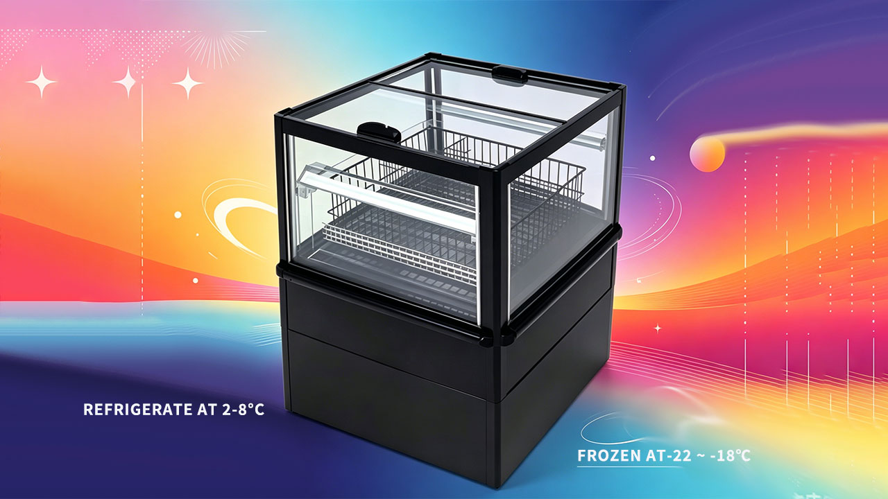Dual-temperature Multi-purpose Display Cabinet