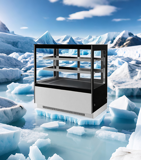 Is the shipping cost for commercial desktop cake refrigerators expensive?