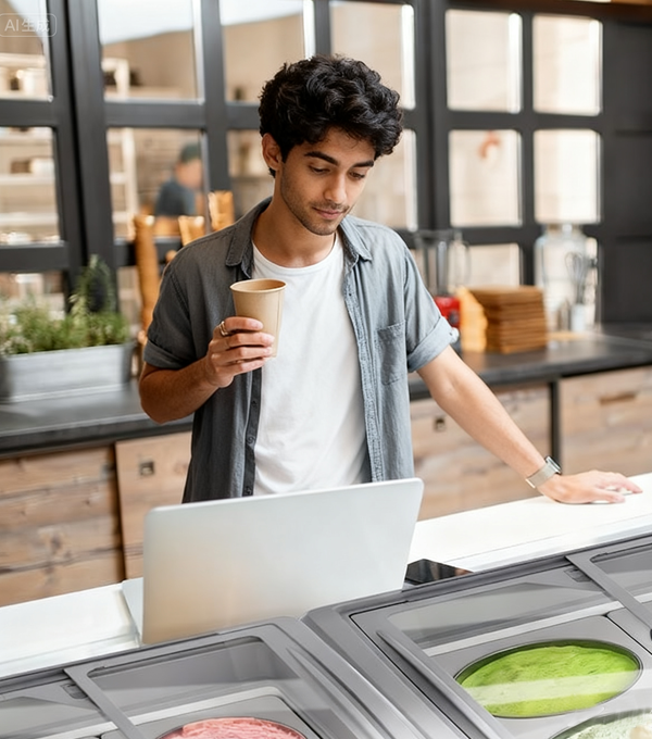 What are the advantages of an Gelato cabinet?