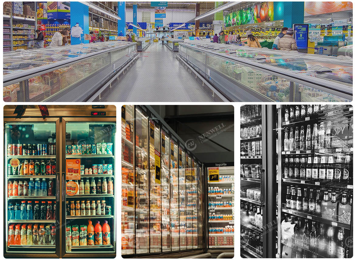 Applications | NW-LG220XF-300XF-350XF Commercial Upright Single Swing Glass Door Merchandiser Refrigerator Price For Sale | manufacturers & factories