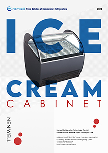 ice cream dipping cabinets and gelato display freezer from nenwell commercial refrigerator catalogue