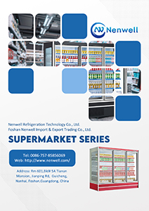 supermarket refrigerator curtain cooler from nenwell commercial refrigerator catalogue