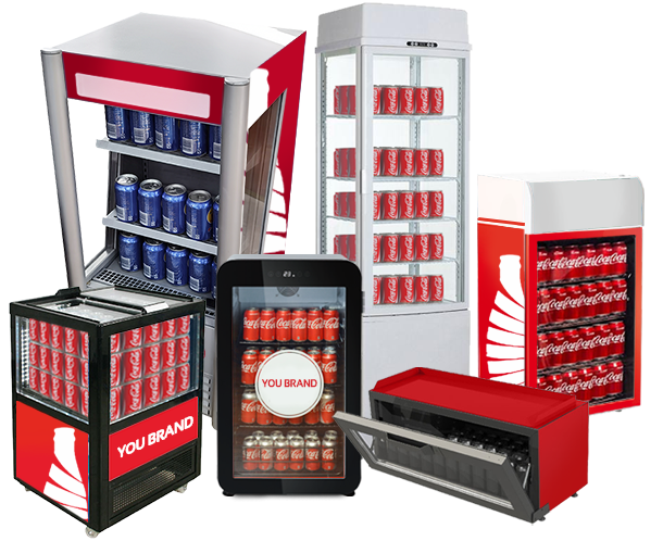 Coca-Cola Promotional Fridges & Coolers