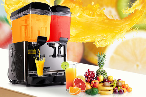 Commercial Refrigerated Beverage Dispenser Machine Para sa Juice At Malamig na Inumin na maliit