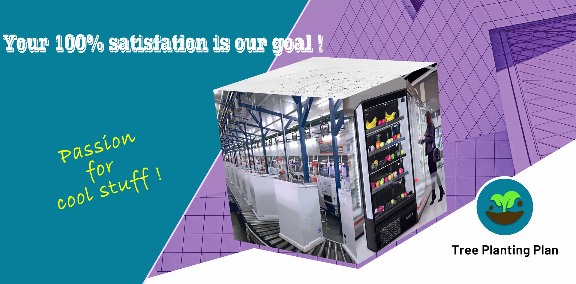 Commercial refrigerator manufacturer in China, a display beverage fridge OEM factory.