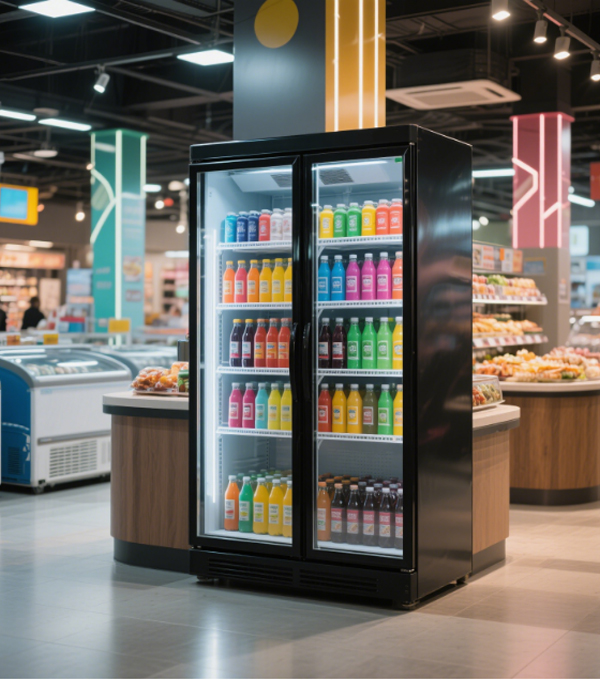 Top 4 recommended small commercial Fan cooling frost-free refrigerators essential for convenience stores in 2025.