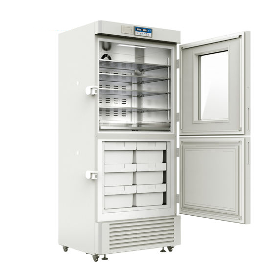 Large Combo Refrigerator Combined with Freezer for Laboratory and Hospital Refrigerated Cabinet (NW-YCDFL519)