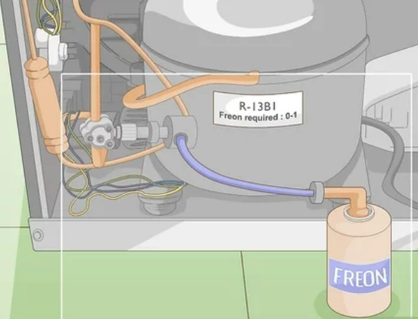 How to Determine and Locate the Exact Leakage Place Inside a Refrigerator Leaking Refrigerant?