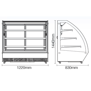 NW-ARC660Y طول و عرض