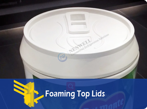 Foaming Top Lids | NW-BC75D barrel mini fridge