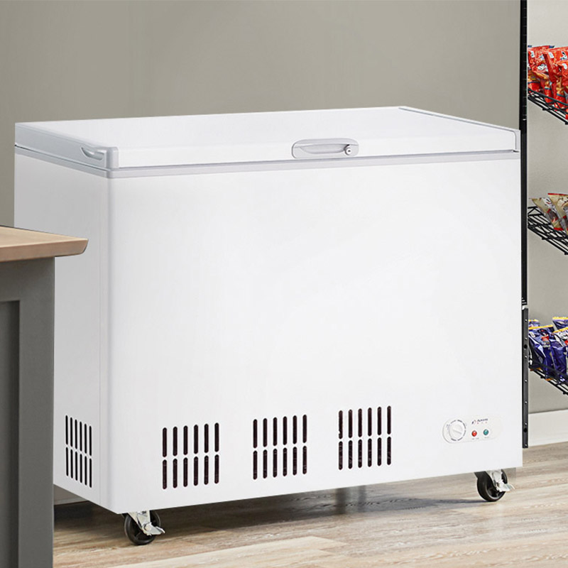NW-BD193 243 283 313 Food Deep Storage Chest Freezer With Fridge For Commercial Retail Business