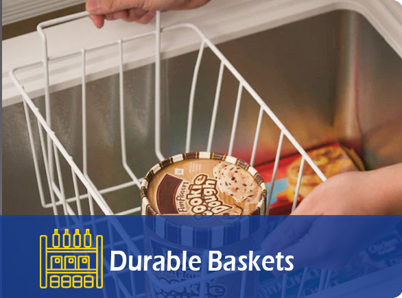 Durable Baskets | NW-BD520-620-720 deep freezer and refrigerator