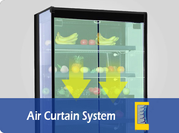 Air Curtain System | NW-BLF1380GA fridge storage for vegetables