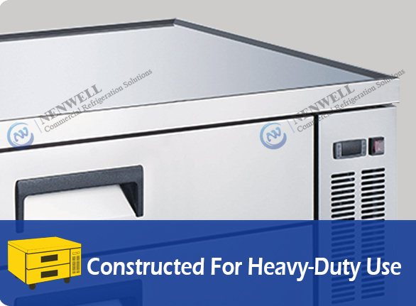 Constructed For Heavy-Duty Use | NW-CB52 under counter drawer refrigerator