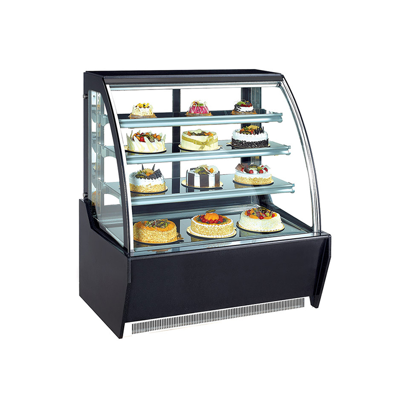 Type stantes Commercial mensa View Fridge pro Pastry Ostendens