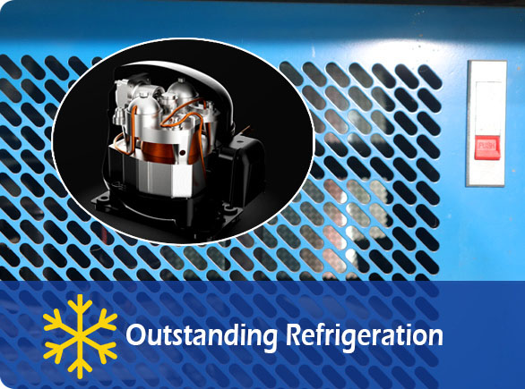Outstanding Refrigeration | NW-DG20F-25F-30F island freezer for sale