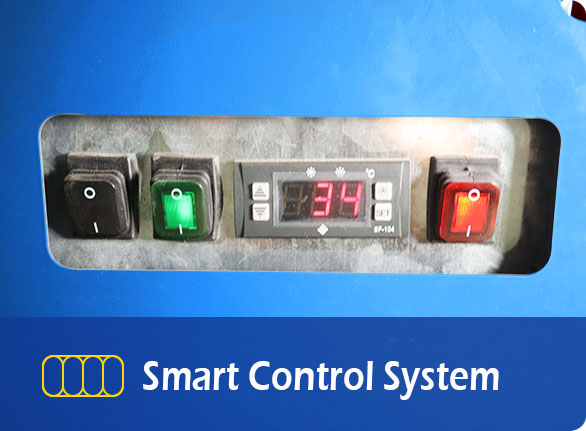 Smart Control System | NW-DG20F-25F-30F island freezer for sale