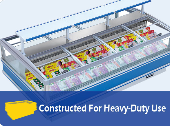 Constructed For Heavy-Duty Use | NW-DG20SF-25SF-30SF grocery island freezer
