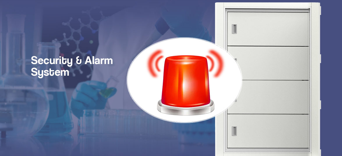 Security & Alarm System | NW-DWFL528 laboratory grade freezer