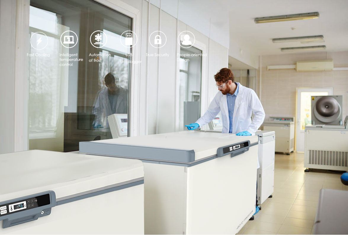 NW-DWGW150-270-360 Lab Grade Research Products Ultra Low Temp Chest Freezer Refrigerator Price For Sale | factory and manufacturers