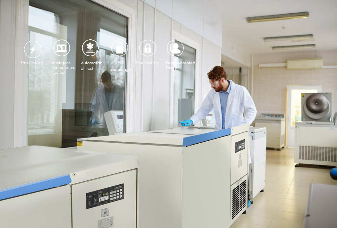NW-DWHW138 Minus 80 Ultra Low Temperature Medical Chest Deep Freezer Price For Sale | factory and manufacturers
