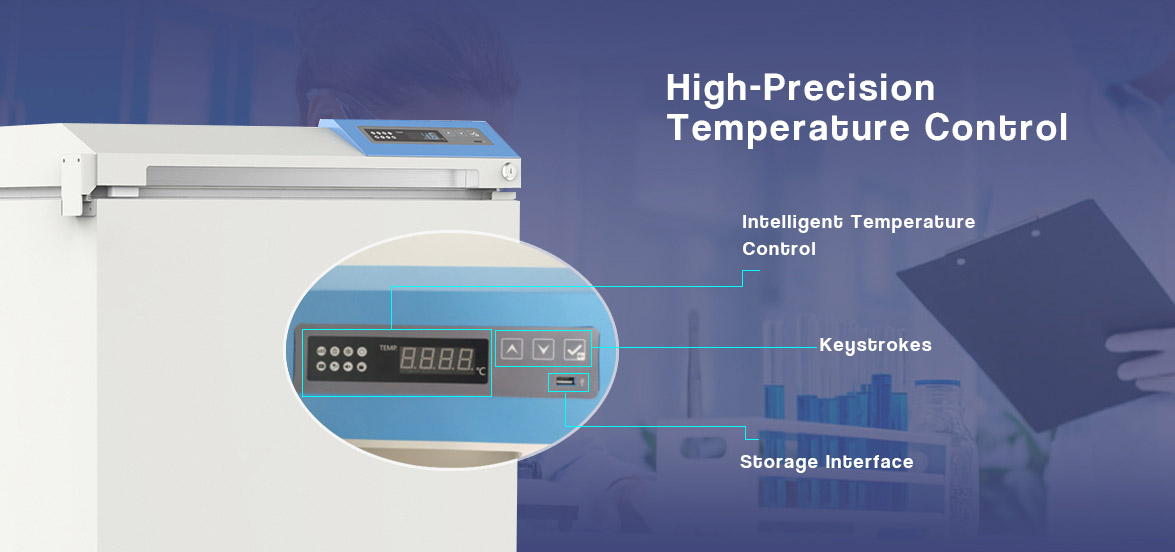 High-Precision Temperature Control | NW-DWHW50 Ultra Low Temperature Chest Freezer