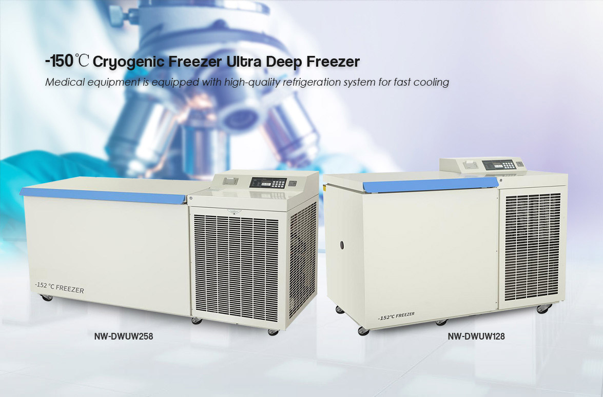 2 Model Options | NW-DWUW128-258 ultra frozen cryogenic freezer