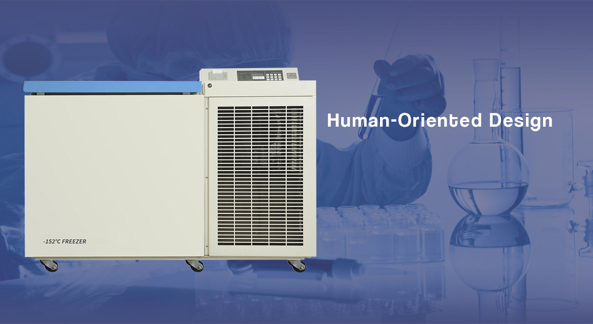 Human-Oriented Design | NW-DWUW128-258 cryogenic freezer for sale