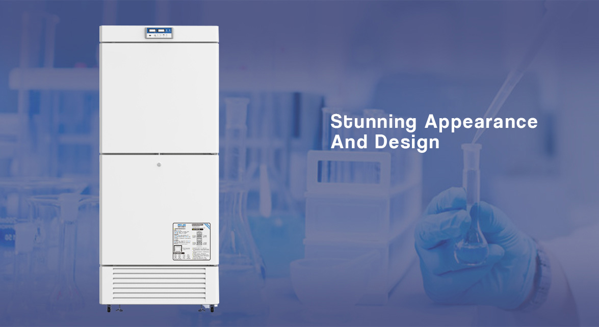 Stunning Appearance And Design | NW-DWYL450 Bio Refrigerator Freezer