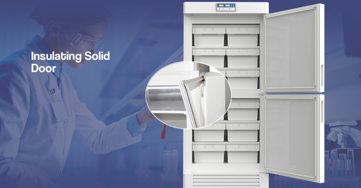 Insulating Solid Door | NW-DWYL450 Bio Freezer & Refrigerator
