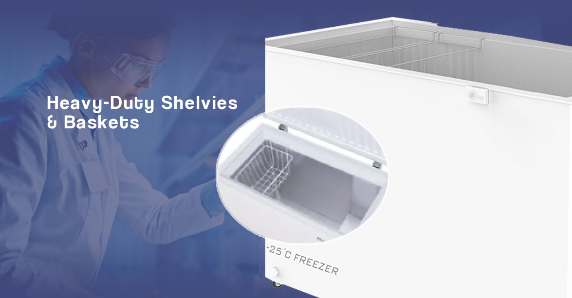 Heavy-Duty Shelvies & Baskets | NW-DWYW226A-358A-508A Biological Refrigerator