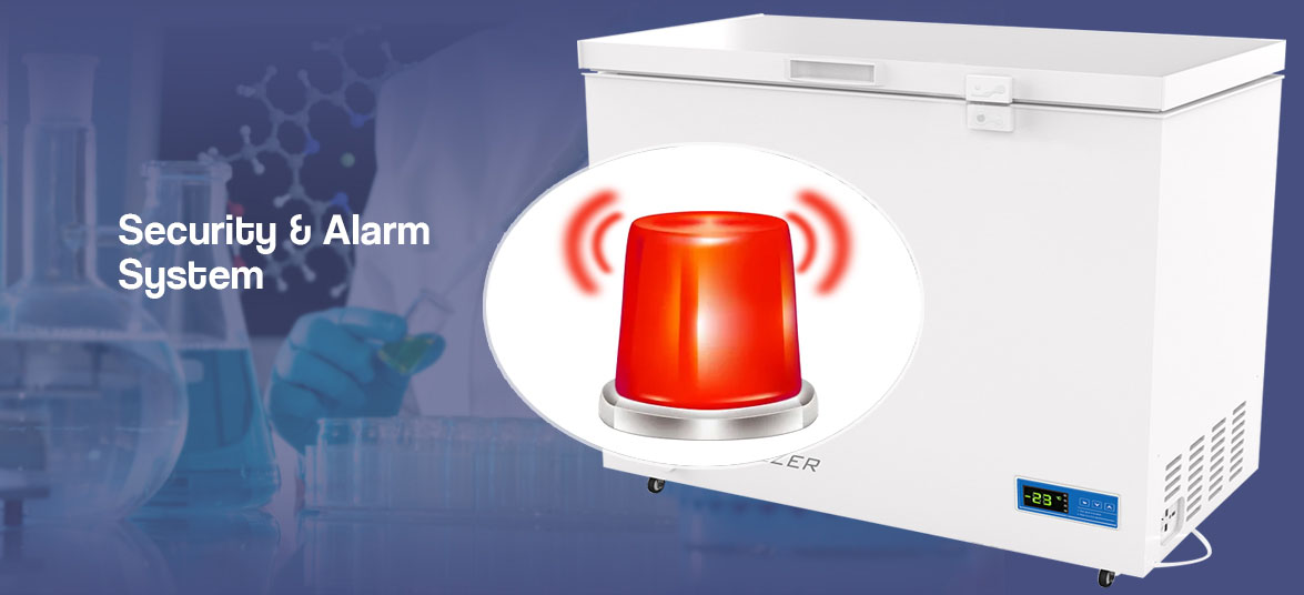 Security & Alarm System | NW-DWYW226A-358A-508A Low Temperature Freezer
