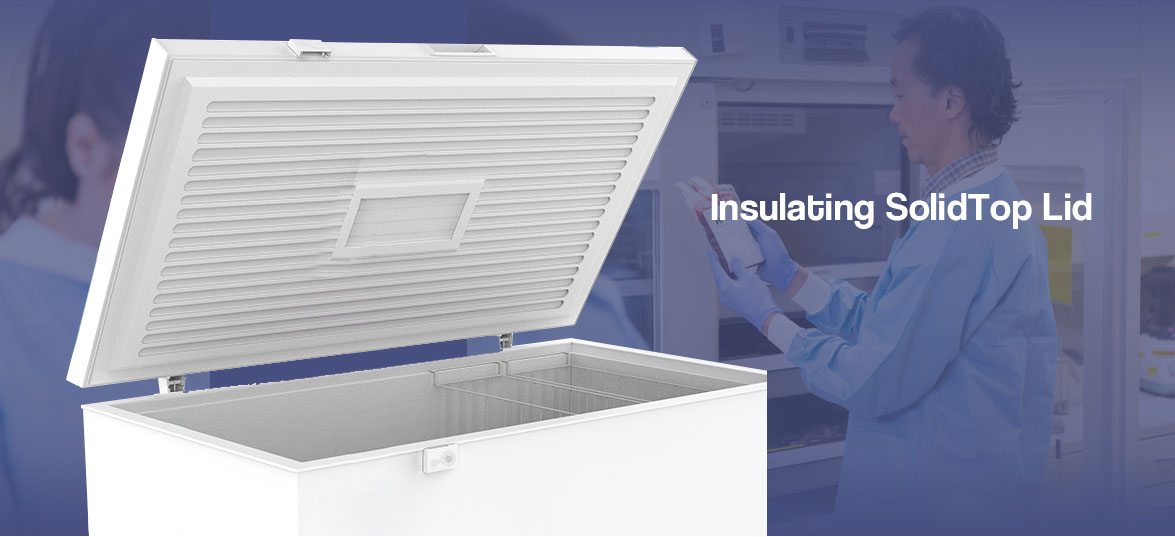 Insulating Solid Top Lid | NW-DWYW226A-358A-508A Chest Low Freezer