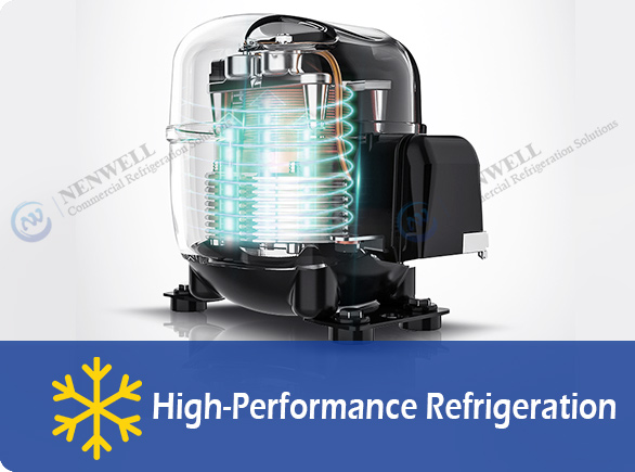 Refrigerasi Berkinerja Tinggi |es krim freezer NW-IW10