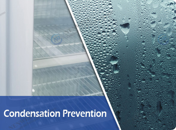 Condensation Prevention | NW-LG1020 triple door refrigerator price
