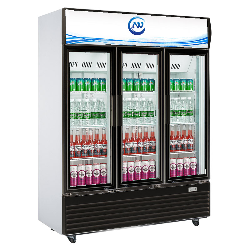 Premium Glass Door refrigerators MG1300F of Nenwell Brand