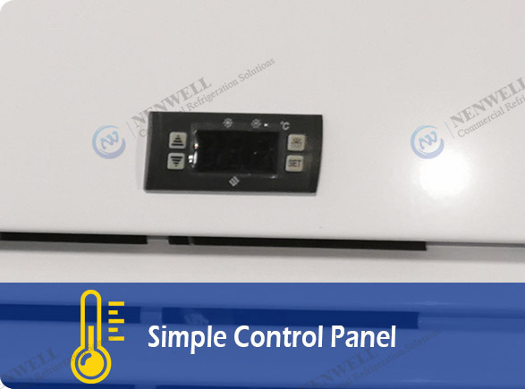 Simple Control Panel | NW-LG1300F triple drinks fridge