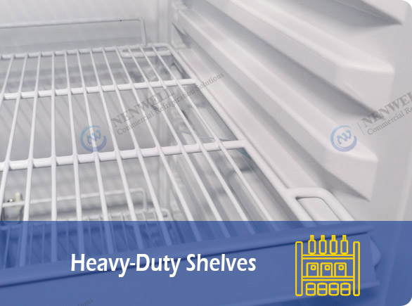 Heavy-Duty Shelves | NW-LG220XF-300XF-350XF single door merchandiser refrigerator
