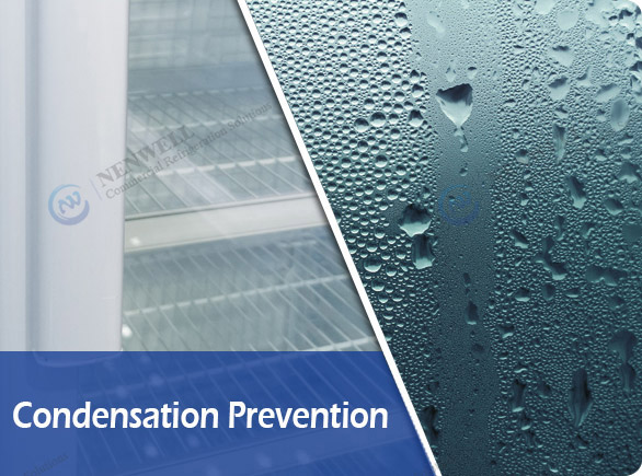 Condensation Prevention | NW-LG230XF-310XF-360XF single glass door fridge for sale
