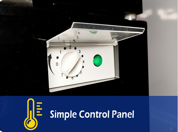 Simple Control Panel | NW-LG232B-282B-332B-382B glass chiller fridge