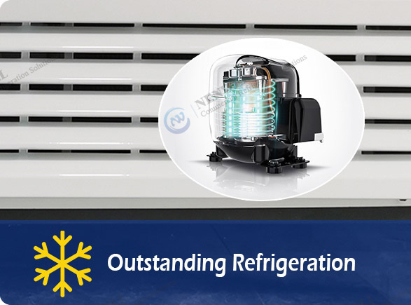 Outstanding Refrigeration | NW-LG268F-300F-350F-430F-660F single door drinks fridge