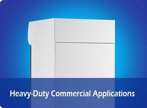 Heavy-Duty Commercial Applications | NW-LG268F-300F-350F-430F-660F glass door showcase