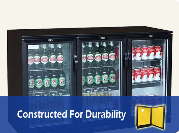 Constructed For Durability | NW-LG330H under counter beverage fridge