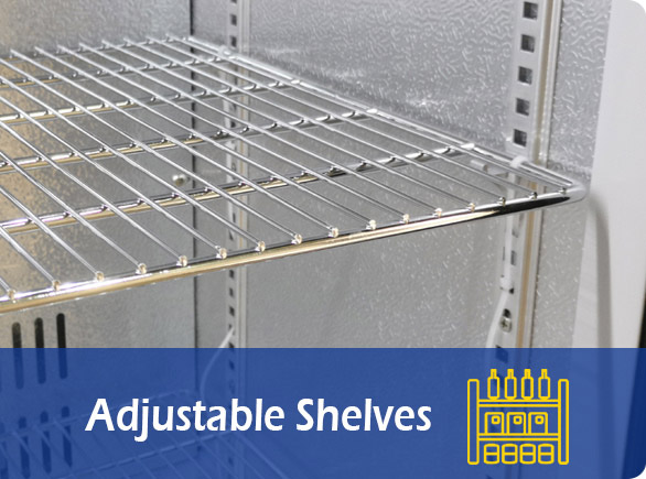 Adjustable Shelves | NW-LG330M beer refrigerators