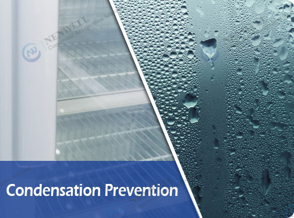 Condensation Prevention | NW-LG400S-600S-800S-1000S sliding refrigerator